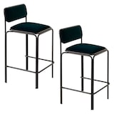 Artikelbild 1 für 2 meet powered by PAPERFLOW Barhocker BISTRO THBISX2V.01 schwarz, Artikelnummer 230157