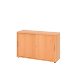 Artikelbild 1 für HAMMERBACHER Schiebetürenschrank 1752S, V1752S/6/6/BS buche 1 Fachboden 120,0 x 40,0 x 74,8 cm, Artikelnummer 376307