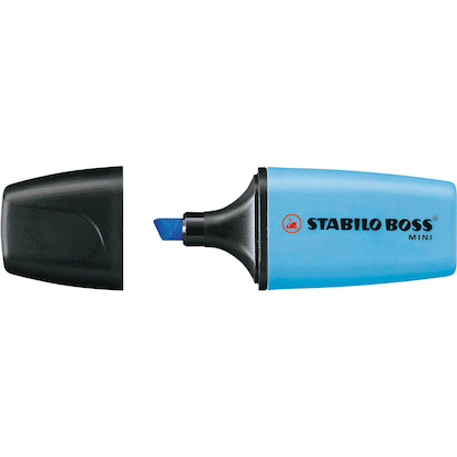 Artikelbild 6 für STABILO BOSS MINI Textmarker farbsortiert, 3 St., Artikelnummer 416828