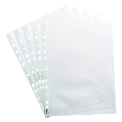 Artikelbild 2 für 50 Exacompta Prospekthüllen Forever DIN A4 transparent genarbt 0,09 mm, Artikelnummer 680324