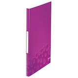 Artikelbild 1 für AKTION: LEITZ WOW Sichtbuch DIN A4, 40 Hüllen violett-metallic, 1 St. mit Prämie nach Registrierung, Artikelnummer 401354