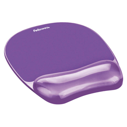 Artikelbild 2 für Fellowes Mousepad mit Handgelenkauflage Crystals Gel violett, Artikelnummer 420596