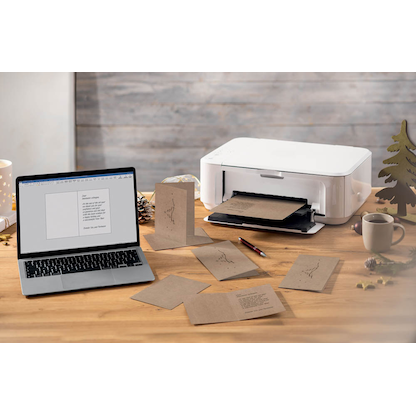 Artikelbild 3 für 10 SIGEL Weihnachtskarten Christmas Tree DIN lang, Artikelnummer 737033