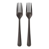 Artikelbild 1 für circulware RESBONSIBLES Mehrweg-Gabeln, Kunststoff schwarz, 100 St., Artikelnummer 890337