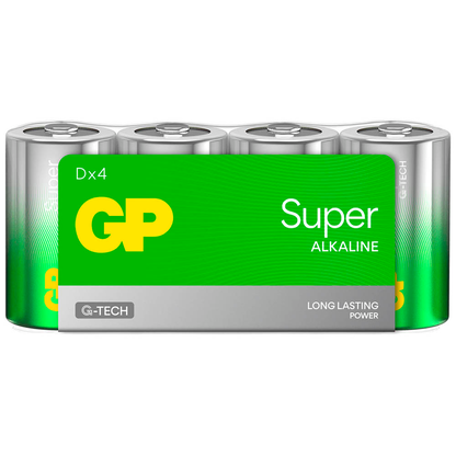 Artikelbild 3 für 4 GP Batterien SUPER Mono D 1,5 V, Artikelnummer 118988