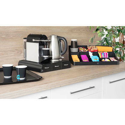 Artikelbild 6 für cep Kapselspender Kaffeestation 3 Schubladen Mod. 23006 schwarz, 1 St., Artikelnummer 369609