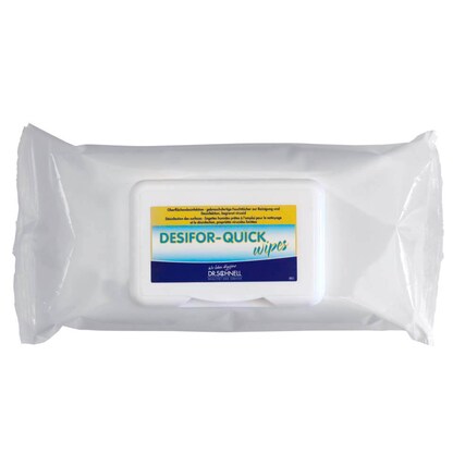 Artikelbild 22 für Dr. Schnell Desinfektionstücher DESIFOR-QUICK WIPES 1-lagig weiß, 80 Tücher, Artikelnummer 403208