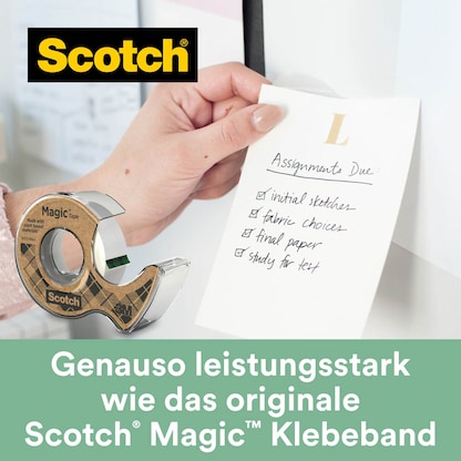 Artikelbild 7 für Scotch Klebefilmabroller Magic™ greener choice braun, Artikelnummer 477819