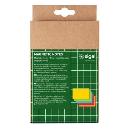 Artikelbild 8 für SIGEL Moderationskarten Magnetic Notes farbsortiert 10,0 x 15,0 cm, 25 St., Artikelnummer 631992