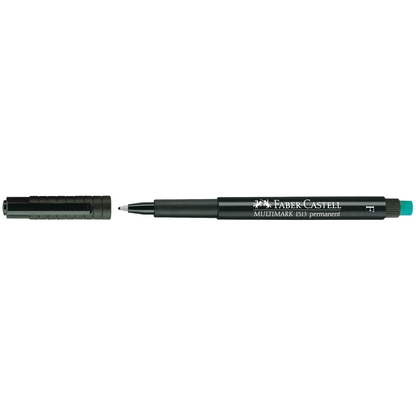 Artikelbild 2 für 10 FABER-CASTELL MULTIMARK 1513 Folienstifte schwarz 0,6 mm permanent, Artikelnummer 687137
