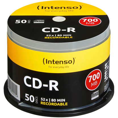 Artikelbild 4 für 50 Intenso CD-R 700 MB, Artikelnummer 633925