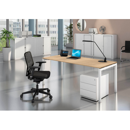 Artikelbild 4 für BISLEY Schiebetürenschrank Cito, SD12194S696 verkehrsweiß 4 Fachböden 120,0 x 43,0 x 198,0 cm, Artikelnummer 272373