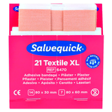 Artikelbild 1 für Salvequick® Pflaster Textile XL 1009470 beige, 21 St., Artikelnummer 525340