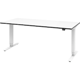 Artikelbild 1 für röhr Imperia elektrisch höhenverstellbarer Schreibtisch weiß rechteckig, T-Fuß-Gestell weiß 160,0 x 80,0 cm, Artikelnummer 752822