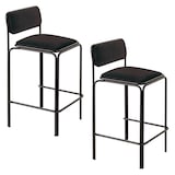 Artikelbild 1 für 2 meet powered by PAPERFLOW Barhocker BISTRO THBISX2SC.01 schwarz Kunstleder, Artikelnummer 230179