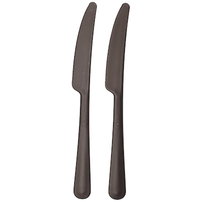 Artikelbild für circulware RESBONSIBLES Mehrweg-Messer, Kunststoff schwarz, 200 St., Artikelnummer 890341