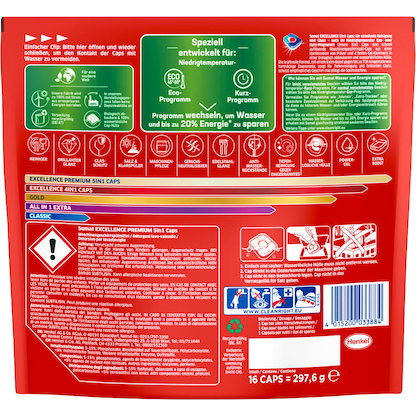 Artikelbild 2 für Somat EXCELLENCE PREMIUM 5in1 Spülmaschinentabs 16 St., Artikelnummer 572838