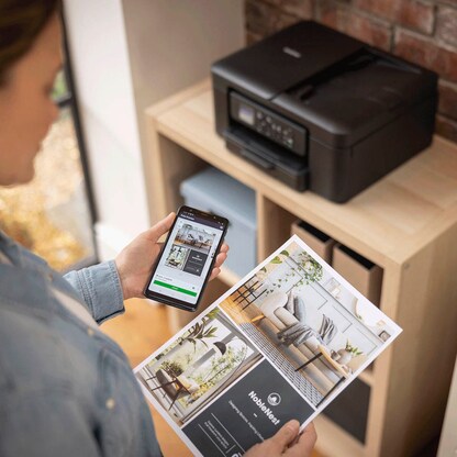 Artikelbild 6 für brother DCP-J1360DW 3 in 1 Tintenstrahl-Multifunktionsdrucker schwarz, Artikelnummer 672489