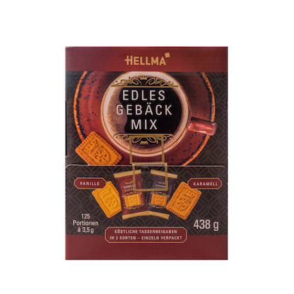 Artikelbild 4 für HELLMA Edles Gebäck Mix Kekse 125 St., Artikelnummer 131119