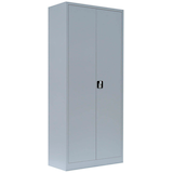 Artikelbild 1 für LÜLLMANN Stahlschrank 530330 lichtgrau 80,0 x 38,3 x 180,0 cm, aufgebaut, Artikelnummer 182638