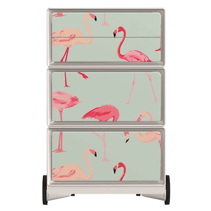 Artikelbild 3 für PAPERFLOW easyBox Tropical Rollcontainer weiß, bunt 4 Auszüge 39,0 x 43,6 x 64,2 cm, Artikelnummer 215329