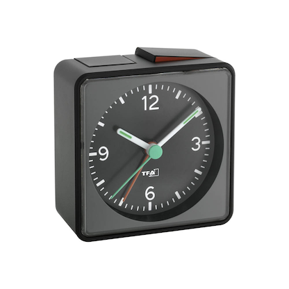 Artikelbild 2 für TFA® Wecker 60.1013.01 schwarz Kunststoff 7,0 x 7,0 cm, Artikelnummer 914940