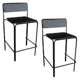 Artikelbild 1 für 2 meet powered by PAPERFLOW Barhocker BISTRO THBISX2M.01 schwarz, Artikelnummer 230259