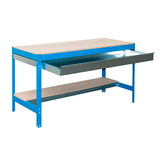 Artikelbild 1 für Simonrack Werkbank SIMONWORK blau 1 Schublade 151,0 x 76,0 x 84,2 cm, Artikelnummer 979181