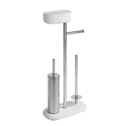 Artikelbild 6 für WENKO WC-Garnitur Rivazza weiß Metall, Artikelnummer 814232