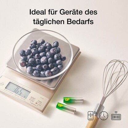 Artikelbild 7 für 6 + 4 GRATIS: 6 GP Batterien SUPER Mignon AA 1,5 V + GRATIS 4 St., Artikelnummer 296059