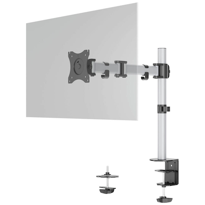 Artikelbild 12 für DURABLE Monitor-Halterung SELECT 509423 silber für 1 Monitor, Tischklemme, Tischbohrung, Artikelnummer 888323