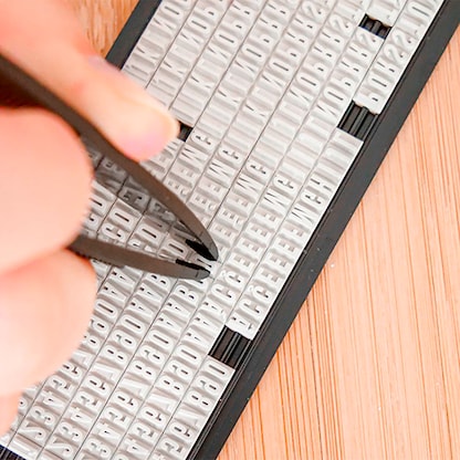 Artikelbild 3 für AVERY Zweckform Textilstempel selbstfärbend schwarz ohne Logo, 1 St., Artikelnummer 588359