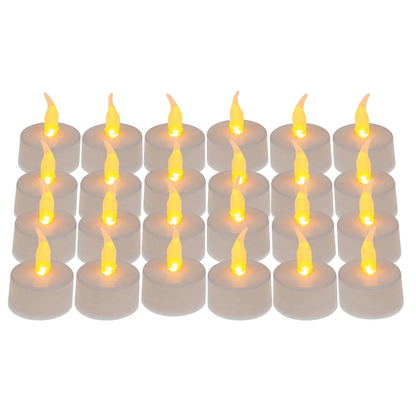 Artikelbild 7 für 24 Idena LED-Teelichter weiß, Artikelnummer 846024