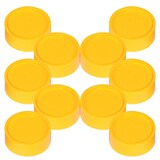 Artikelbild 1 für MAUL Magnete gelb, Kunststoff Ø 3,4 x 1,4 cm, 10 St., Artikelnummer 368600