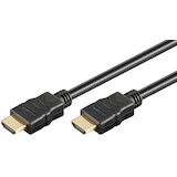 Artikelbild 1 für goobay HDMI 2.0 Kabel 10,2 Gbit/s 3,0 m schwarz, 1 St., Artikelnummer 826757
