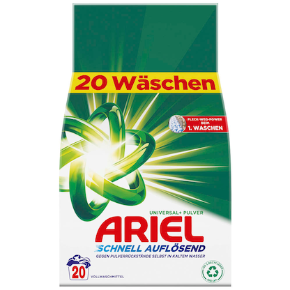 Artikelbild 2 für ARIEL UNIVERSAL+ PULVER Waschmittel Pulver, 1,2 kg, Artikelnummer 179618