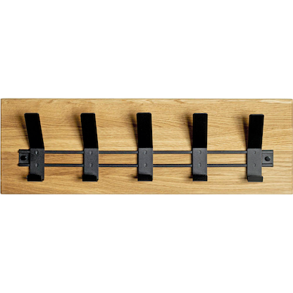 Artikelbild 4 für HAKU Möbel Wandgarderobe 54336 eiche Holz 5 Haken 60,0 x 20,0 cm, Artikelnummer 340418