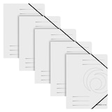 Artikelbild 1 für herlitz Eckspanner easy orga DIN A4 weiß, 5 St., Artikelnummer 687954