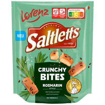 Artikelbild 1 für Saltletts Crunchy Bites Rosmarin 100,0 g, Artikelnummer 691596
