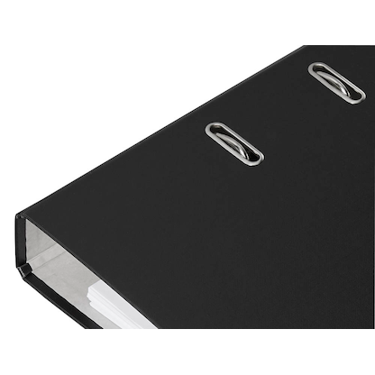 Artikelbild 3 für office discount Ordner schwarz Kunststoff 5,0 cm DIN A4, Artikelnummer 415133