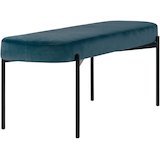 Artikelbild 1 für meet powered by PAPERFLOW Sitzbank GAIA L GBOLV.01.08 grün Stoff 118,0 cm, Artikelnummer 852002