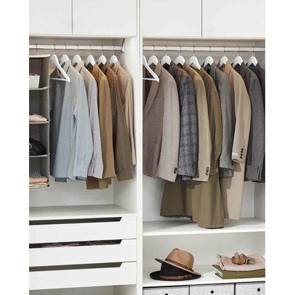 Artikelbild 9 für SONGMICS Kleiderbügel weiß, 20 St., Artikelnummer 262588