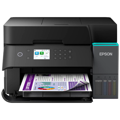 Artikelbild 3 für AKTION: EPSON EcoTank ET-3950 3 in 1 Tintenstrahl-Multifunktionsdrucker schwarz mit 60 Euro CashBack, Artikelnummer 683229