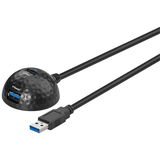 Artikelbild 1 für goobay USB 3.0 A Kabel 1,5 m schwarz, 1 St., Artikelnummer 309714