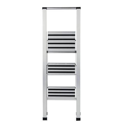 Artikelbild 8 für WENKO Klapptritt silber 3 Stufen, H: 119,0 cm, Artikelnummer 423133