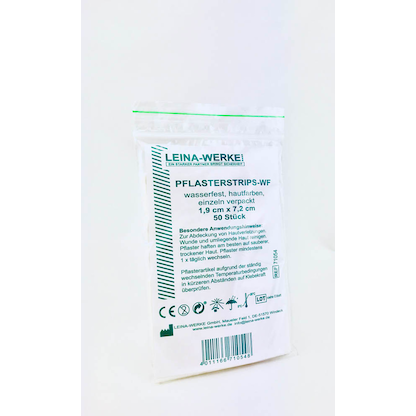 Artikelbild 1 für LEINA-WERKE Pflaster REF 71054 beige 1,9 x 7,2 cm, 50 St., Artikelnummer 563597