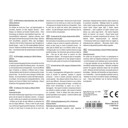 Artikelbild 10 für 24 Idena LED-Teelichter weiß, Artikelnummer 846024