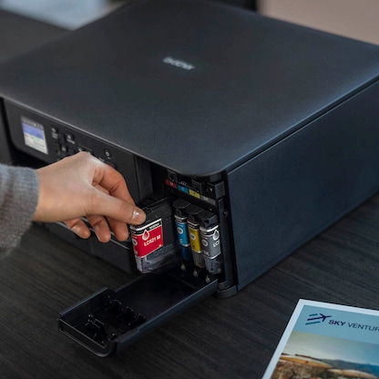 Artikelbild 6 für brother DCP-J1310DW 3 in 1 Tintenstrahl-Multifunktionsdrucker schwarz, Artikelnummer 672479