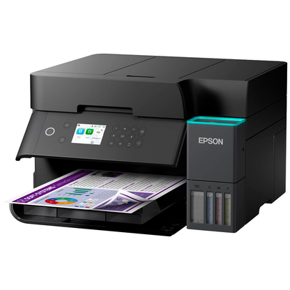 Artikelbild 5 für AKTION: EPSON EcoTank ET-3950 3 in 1 Tintenstrahl-Multifunktionsdrucker schwarz mit 60 Euro CashBack, Artikelnummer 683229