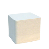 Artikelbild 1 für folia Bastelfilz Bierfilze blanko eckig weiß 100 St., Artikelnummer 690168